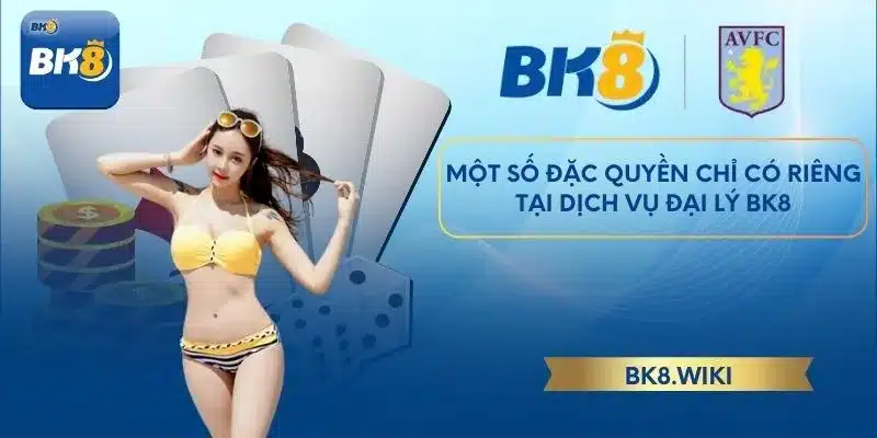 Một số đặc quyền chỉ có riêng tại dịch vụ đại lý BK8
